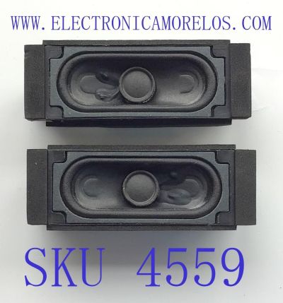 KIT DE BOCINAS PARA MONITOR LG (2 PZ) / NUMERO DE PARTE EAB35995519 / 8Ω 5W / 18C12A / MODELO 24LF454B-PU.BUSQLPM	